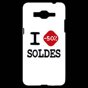 Coque Samsung Grand Prime 4G I love Soldes