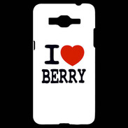 Coque Samsung Grand Prime 4G I love Berry