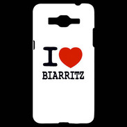 Coque Samsung Grand Prime 4G I love Biarritz