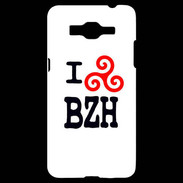 Coque Samsung Grand Prime 4G I love BZH 2