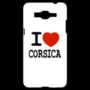 Coque Samsung Grand Prime 4G I love Corsica