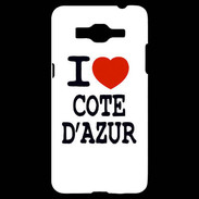 Coque Samsung Grand Prime 4G I love Cote d'Azur