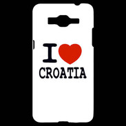 Coque Samsung Grand Prime 4G I love Croatia