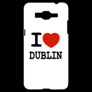 Coque Samsung Grand Prime 4G I love Dublin