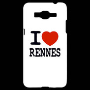 Coque Samsung Grand Prime 4G I love Rennes