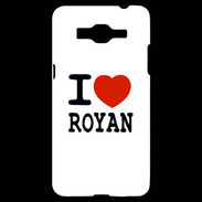 Coque Samsung Grand Prime 4G I love Royan