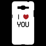 Coque Samsung Grand Prime 4G I love you