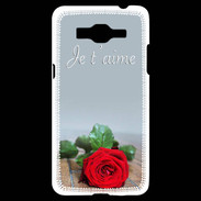 Coque Samsung Grand Prime 4G Belle rose PR