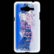 Coque Samsung Grand Prime 4G Je skie Les Alpes ZG