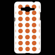 Coque Samsung Grand Prime 4G pois orange