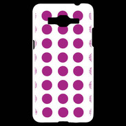 Coque Samsung Grand Prime 4G pois framboise