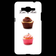 Coque Samsung Grand Prime 4G Cupcake lui et moi PR
