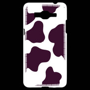 Coque Samsung Grand Prime 4G vache prune
