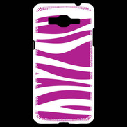 Coque Samsung Grand Prime 4G zèbre rose & blanc