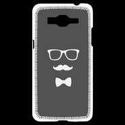 Coque Samsung Grand Prime 4G moustache & noeud 2