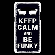 Coque Samsung Grand Prime 4G Keep Calm Funky Noir