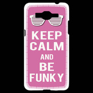 Coque Samsung Grand Prime 4G Keep Calm Funky Rose