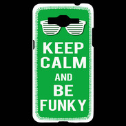 Coque Samsung Grand Prime 4G Keep Calm Funky Vert