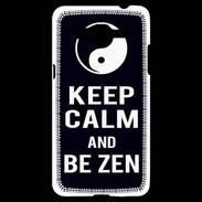 Coque Samsung Grand Prime 4G Keep Calm Be Zen Noir