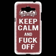 Coque Samsung Grand Prime 4G Keep Calm Fuck Off Brique