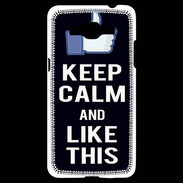 Coque Samsung Grand Prime 4G Keep Calm Like This Noir
