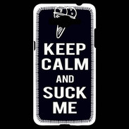 Coque Samsung Grand Prime 4G Keep Calm Suck me Noir