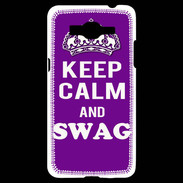 Coque Samsung Grand Prime 4G Keep Calm Swag Violet