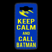 Coque Samsung Grand Prime 4G Keep Calm Batman Bleu