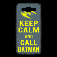 Coque Samsung Grand Prime 4G Keep Calm Call Batman Gris