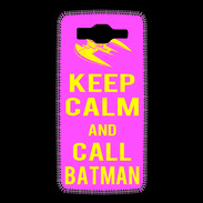 Coque Samsung Grand Prime 4G Keep Calm Call Batman Rose