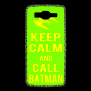 Coque Samsung Grand Prime 4G Keep Calm Call Batman Vert pomme
