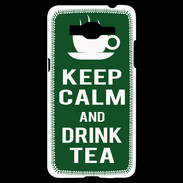 Coque Samsung Grand Prime 4G Keep Calm Drink Tea Vert