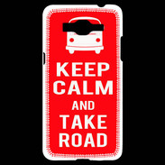 Coque Samsung Grand Prime 4G Keep Calm Take Road Rouge