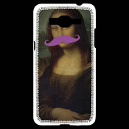Coque Samsung Grand Prime 4G Moustache Mona Lisa