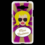 Coque Samsung Grand Prime 4G Miss business Blonde