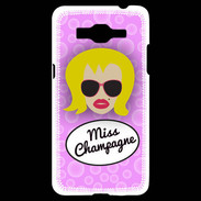 Coque Samsung Grand Prime 4G Miss Champagne Blonde