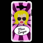 Coque Samsung Grand Prime 4G Miss Cougar Blonde