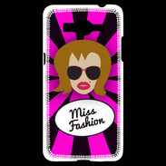 Coque Samsung Grand Prime 4G Miss Fashion Rousse