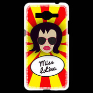 Coque Samsung Grand Prime 4G Miss Latina Brune