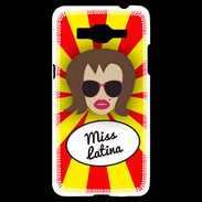 Coque Samsung Grand Prime 4G Miss Latina Chatain
