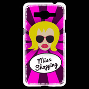 Coque Samsung Grand Prime 4G Miss Shopping Blonde
