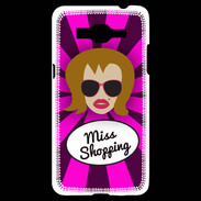 Coque Samsung Grand Prime 4G Miss Shopping Rousse