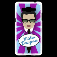 Coque Samsung Grand Prime 4G Mister Beau gosse Brun