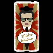 Coque Samsung Grand Prime 4G Mister Business Brun