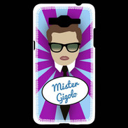 Coque Samsung Grand Prime 4G Mister Gigolo Chatain