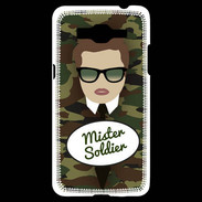 Coque Samsung Grand Prime 4G Mister Soldier Chatain