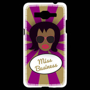 Coque Samsung Grand Prime 4G Miss business Black