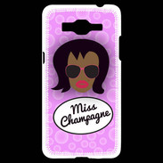 Coque Samsung Grand Prime 4G Miss Champagne Black