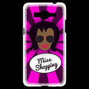Coque Samsung Grand Prime 4G Miss Shopping Black