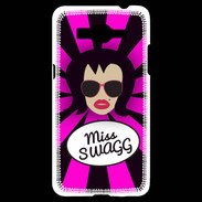 Coque Samsung Grand Prime 4G Miss Swag Brune